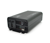 Інвертор напруги YRLX-300 з правильною синусоїдою, 300W, 12/220V, 1 універсальна розетка, 1USB, Box