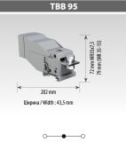 Клема силова TBLOC TBB 95