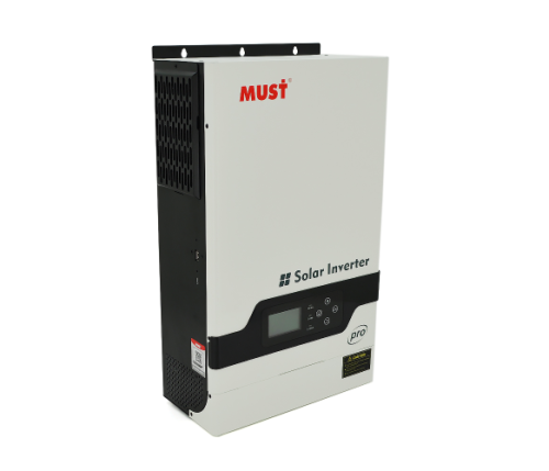 Гібридний інвертор MUST PV1800-5248PRO, 5200W, 48V, струм заряду 1-60A, 160-275V, MPPT (80А, 450 Vdc)