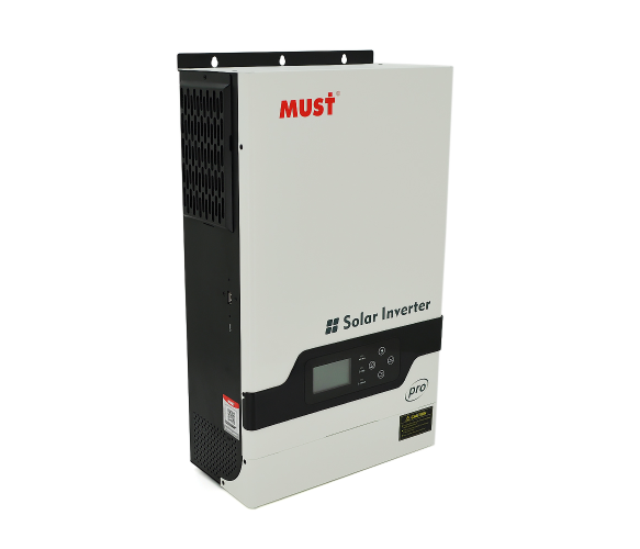 Гібридний інвертор MUST PV1800-5248PRO, 5200W, 48V, струм заряду 1-60A, 160-275V, MPPT (80А, 450 Vdc)