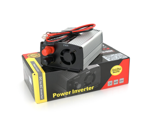 Инвертор напряжения JYM-300-12V (300Вт), 12/220V, апроксимированная синусоида, 1Shuko, USB, клемы, Box Q20