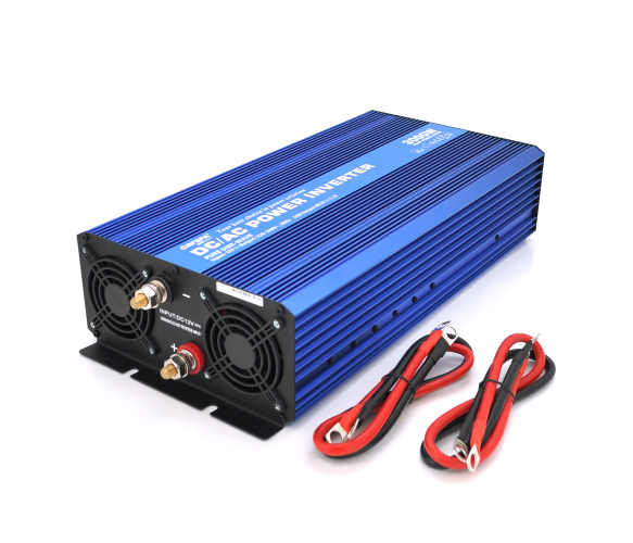 Инвертор напряжения Carspa-SINUS P3000-122 (3000Вт), 12/220V, 2xShuko, 1USB, клемы, Box Q2
