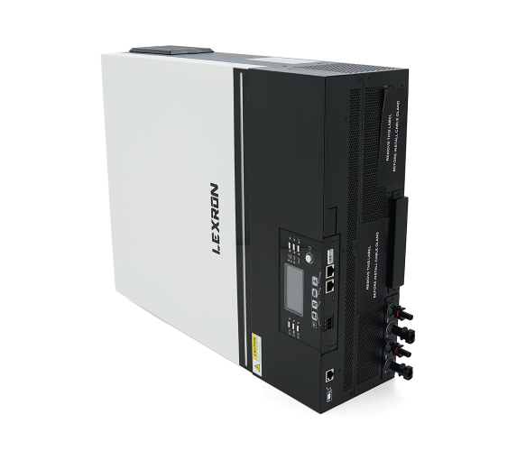 Гібридний інвертор Lexron-7200-48-230, 7200W, 48V, ток заряда 0-80A, 170-280V, MPPT (80А, 90-450 Vdc) Parallel
