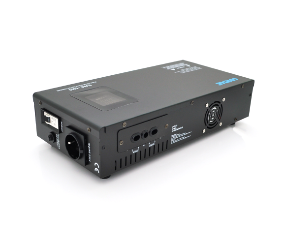 Стабілізатор напруги релейний Conter SVR-5000VA/3750W однофазний, напольного монтажу, LED дисплей, DC150-270V, AC230±8%, 2*Shuko, Q4