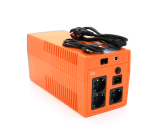 Источник бесперебойного питания (ИБП) MAKELSAN Lion1500VA (900W) Standby-L, LCD, 170-280VAC, AVR 1st, 3xSCHUKO socket, 2x12V9Ah, Plastic Case 150 х 353 х 162 мм