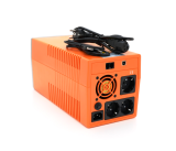 Источник бесперебойного питания (ИБП) MAKELSAN Lion2200VA (1320W) Standby-L, LCD, 170-280VAC, AVR 1st, 3xSCHUKO socket, 2x12V9Ah, Plastic Case 150 х 353 х 162 мм