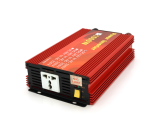 Інвертор напруги Demuda, 1000W 12/220V з апроксимованою синусоїдою, 1 універсальна розетка, клемні дроти, Q10