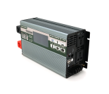 Інвертор напруги Demuda DMDPSW-1000W, 12V/220V, 1000W з правильною синусоїдою, 2 універсальні розетки, 2 USB, Rj 45, клемні дроти, Q6