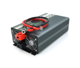 Інвертор напруги Demuda DMDPSW-2000W, 12V/220V, 2000W з правильною синусоїдою, 2 універсальні розетки, 2 USB, Rj 45, клемні дроти, Q6