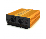 Інвертор напруги Mexxsun MXSPSW-1000, 24V/220V, 1000W з правильною синусоїдою, 2 Shuko, клемні дроти, Q4