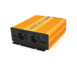 Інвертор напруги Mexxsun MXSPSW-1500, 24V/220V, 1500W з правільною синусоїдою, 2 Shuko, клемні дроти, Q4