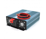 Інвертор напруги Mexxsun MXS-2000, 24V/220V, 2000W з правільною синусоїдою, 2 Shuko, клемні дроти, Q4