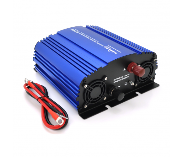 Інвертор напруги Tommatech MS-1200, 12V/220V, 1200W з апроксимованою синусоїдою, 2Shuko, USB, клемні дроти, 2 запобіжники, Q4