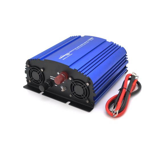 Інвертор напруги Tommatech MS-1500, 12V/220V, 1500W з апроксимованою синусоїдою, 2Shuko, USB, клемні дроти, 6 запобіжників, Q4