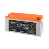 Акумулятор LP LiFePO4 25,6V - 100 Ah (2560Wh) (BMS 100A/50А) пластик Smart BT