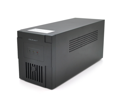 Джерело безперебійного живлення (ДБЖ) Qoltec QLT1500 (900W) Proxima-L, LED, AVR, 3st, 2xSCHUKO socket, 2x12V9Ah, metal Case