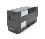 Джерело безперебійного живлення (ДБЖ) Qoltec QLT450 (240W) LED, AVR, 2st, 2xSCHUKO socket, 1x12V4,5Ah, plastik Case