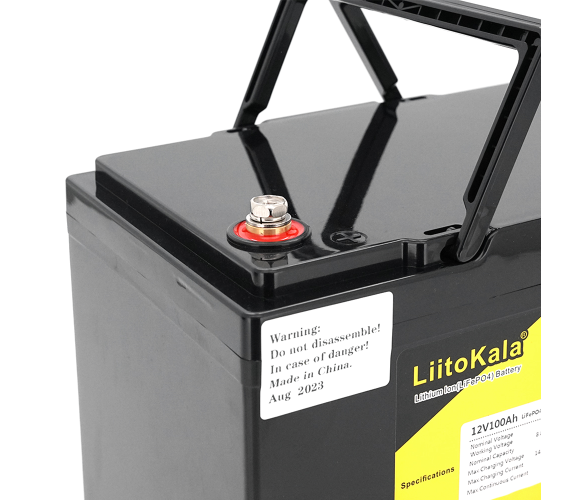 АКБ Акумулятор LiitoKala 12-100 LiFePO4 12V 100AH BMS(20/100A) 260х170х215мм 9,5кг