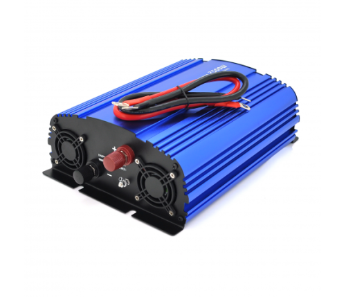 Інвертор напруги Tommatech MS-2500, 24V/220V, 2500W з апроксимованою синусоїдою, 2Shuko, USB, 2*клемні дроти, 10 запобіжників, Q2