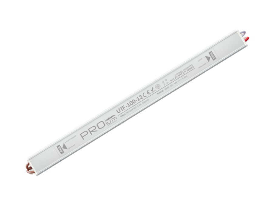 Блок живлення PROLUM™ 100W, 12V; 8.33А, Series "UTF"