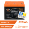 Акумулятор LP LiFePO4 25,6V - 32 Ah (820Wh) (BMS 40A/32А) пластик Smart BT