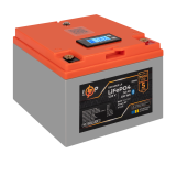Акумулятор LP LiFePO4 12,8V - 32 Ah (410Wh) (BMS 40А/32A) пластик LCD Smart BT