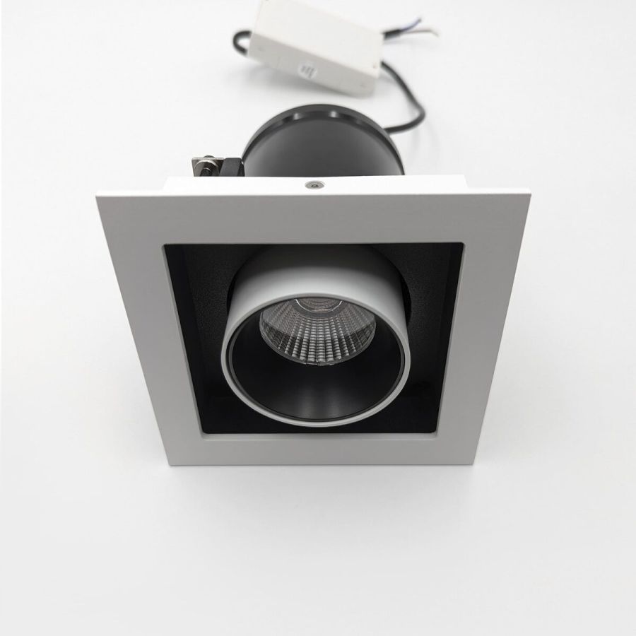Skarlat RGL7117-1 1х12W WH+BK 4000K