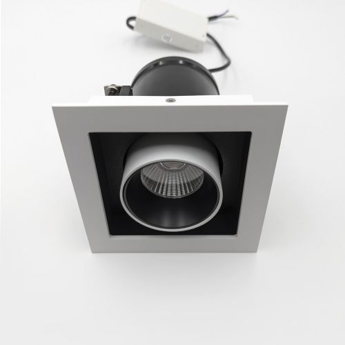 Skarlat RGL7117-1 1х12W WH+BK 3000K