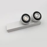 Skarlat RSLC74126-2 2х7W WH+BK 4000K