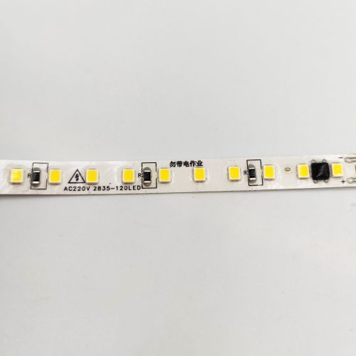 Лед стрічка BIOM 220В 2835-120 8Вт 870Лм BPS-G3-20-220-2835-120-NW-44 4500К IP44