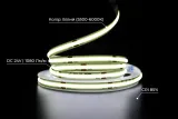Світлодіодна LED стрічка PROLUM™ 24V; СОВ; 480 LED; IP20; Series "PRO", Білий (5500-6000К)