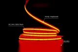 Світлодіодна LED стрічка PROLUM™ 24V; СОВ; 320; LED; IP20; Series "PRO", Червоний