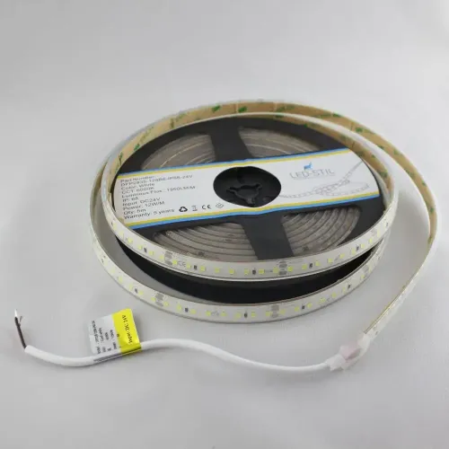 Лед стрічка led-stil DFP2835-128B6-IP68-24V 128-2835-24V-IP68 12Вт 1950Лм 6000K CRI 85+
