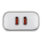 Зарядка для телефону LP 35W (Type-C + Type-C) PD + кабель (Type C to Lightning) 35WCH