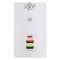 Мережевий фільтр (подовжувач) LP (5x220V-2500W, 1xUSB-38W/PD/QC3.0, 1xType-C 20W, 1xUSB 18W)
