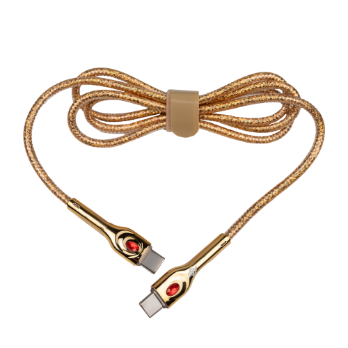 Кабель (шнур) LP USB Type-C на USB Type-C 5А 65Вт зі швидкою зарядкою (QC) 1м C651MС