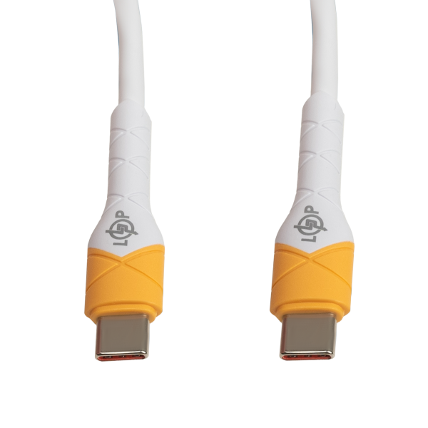Кабель (шнур) LP USB Type-C to USB Type-C 65W зі швидкою зарядкою (QC) 1м C651MC2