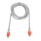 Кабель (шнур) LP USB Type-C to USB Type-C 2.4A 100W зі швидкою зарядкою (PD) 2м C1001MC