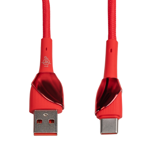 Кабель (шнур) LP USB 3.0 to USB Type-C 30W із швидкою зарядкою (QC) 1м C301FC