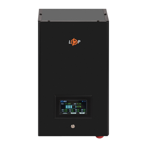 Акумулятор LP LiFePO4 12,8V - 280 Ah (3584Wh) (BMS 200A/200А) метал LCD Smart BT