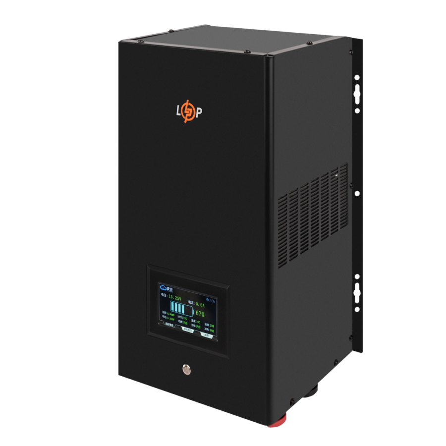 Аккумулятор LP LiFePO4 12,8V - 280 Ah (3584Wh) (BMS 200A/200А) металл LCD Smart BT