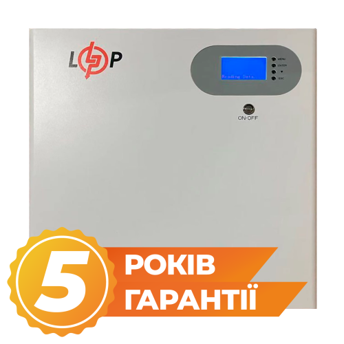 Аккумулятор LP LiFePO4 51,2V - 100 Ah 5120Wh (Smart BMS 100A) с LCD WAB RS485/CAN
