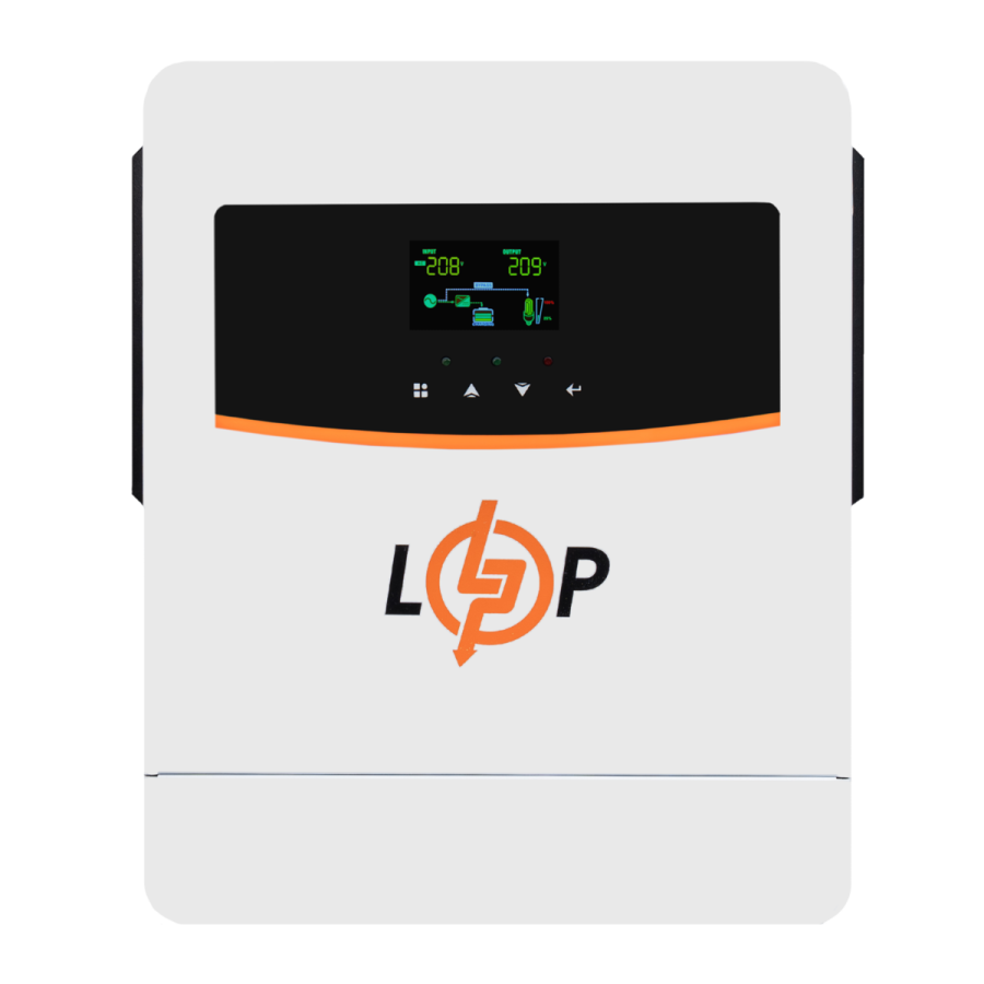 Гібридний сонячний інвертор (ДБЖ) LPW-HY-1000VA (1000Вт) 12V 40A MPPT 20-150V OFF GRID