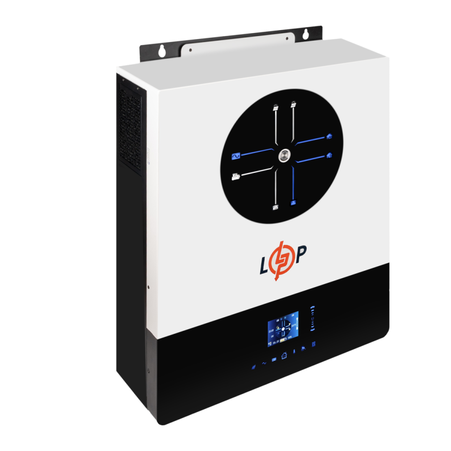 Гібридний сонячний інвертор (ДБЖ) LPW-MAXII-ULTRA 8000VA (8000Вт) 48V 150A MPPT 90-450V ON-OFF GRID