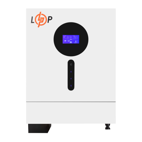 Гібридний сонячний інвертор (ДБЖ) LPW-VM II Elite 6000VA (6000Вт) 48V 120A MPPT 60-450V ON-OFF GRID