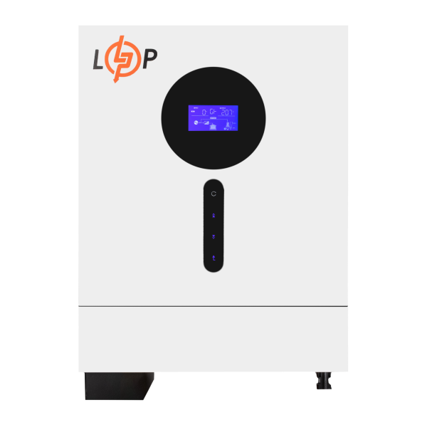 Гібридний сонячний інвертор (ДБЖ) LPW-VM II Elite 6000VA (6000Вт) 48V 120A MPPT 60-450V ON-OFF GRID