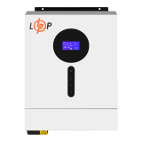 Гібридний сонячний інвертор (ДБЖ) LPW-VM II Elite 6000VA (6000Вт) 48V 120A MPPT 60-450V ON-OFF GRID