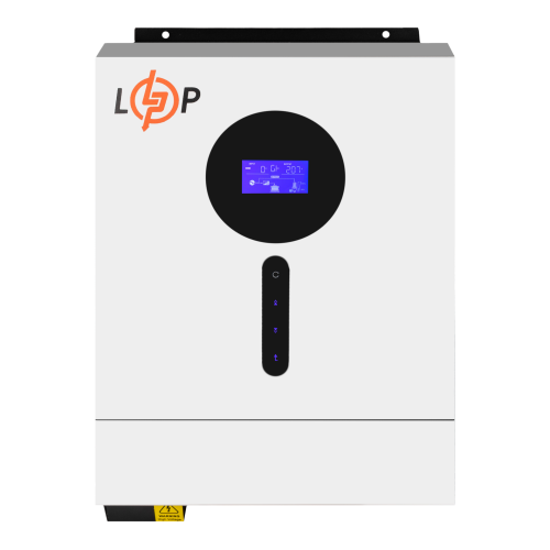 Гібридний сонячний інвертор (ДБЖ) LPW-VM II Elite 6000VA (6000Вт) 48V 120A MPPT 60-450V ON-OFF GRID