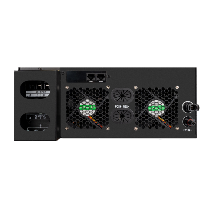 Гібридний сонячний інвертор (ДБЖ) LPW-VM II Elite 6000VA (6000Вт) 48V 120A MPPT 60-450V ON-OFF GRID