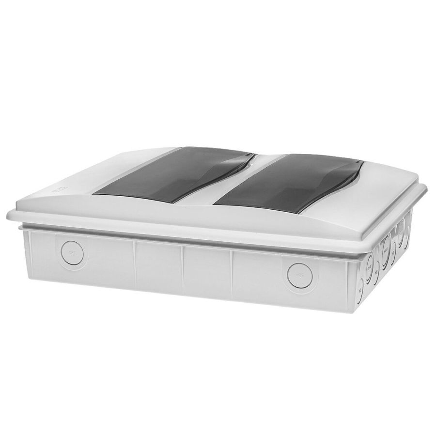 Розподільчий щит IDE внутрішній 24 модуля IP40 з шинами N і PE 373x283x97 мм (BM24PT/RR)